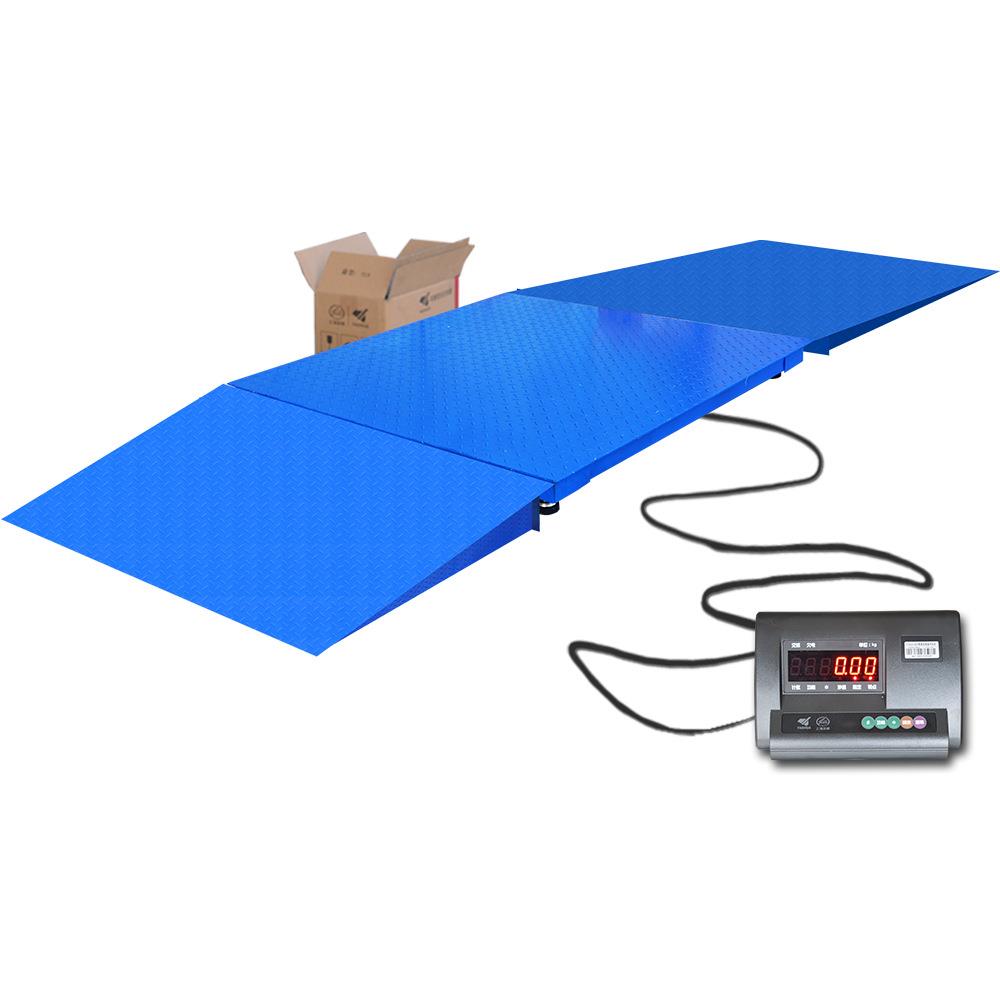 厂家直销1.5*1.5m2吨引坡电子地磅秤电子地秤出口跨境英文版地磅