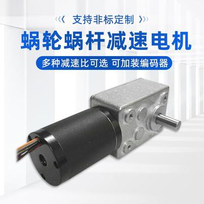 供应按摩椅电机24V无刷蜗轮蜗杆减速电机自动化机械电子设备配件