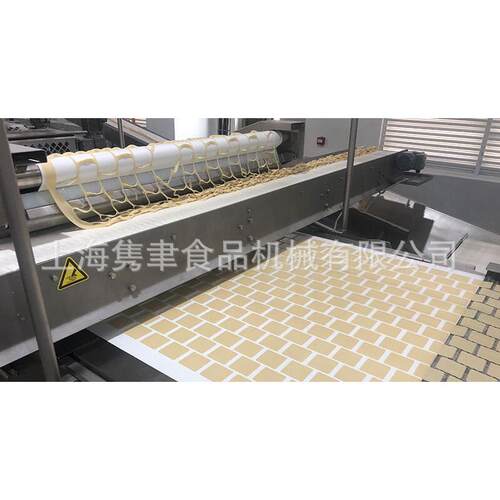 半自动香草饼干机械设备 全套咖啡饼干机