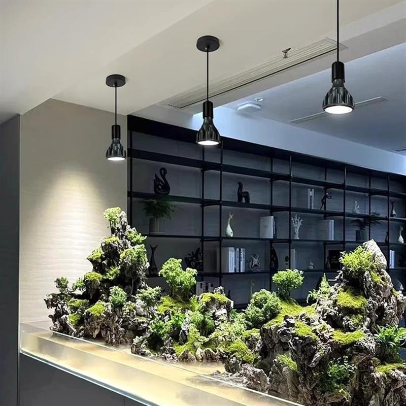 光植物谱补灯光光太照热阳内植绿室植家用吊花灯盆全栽长卉生灯