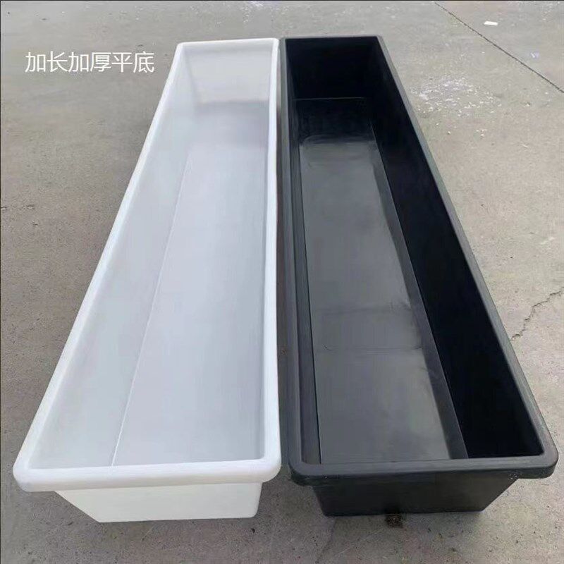 加厚牛槽喂牛食槽羊食槽牛羊料槽塑料牛槽子加厚马槽水槽养殖设备