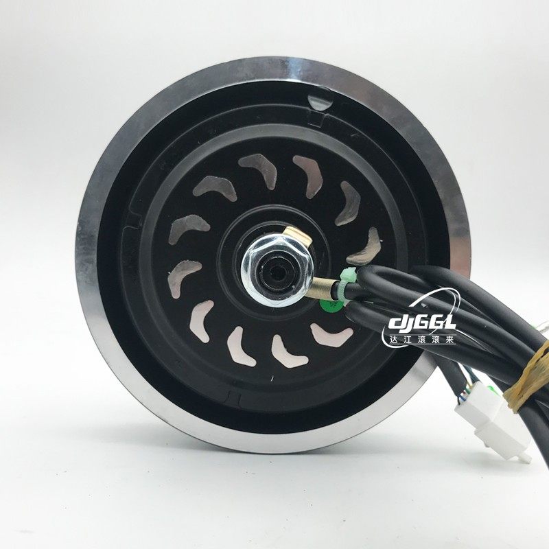 10寸电机轮毂滑板车改装套件24V350W36V48V电动车十寸电机轮毂