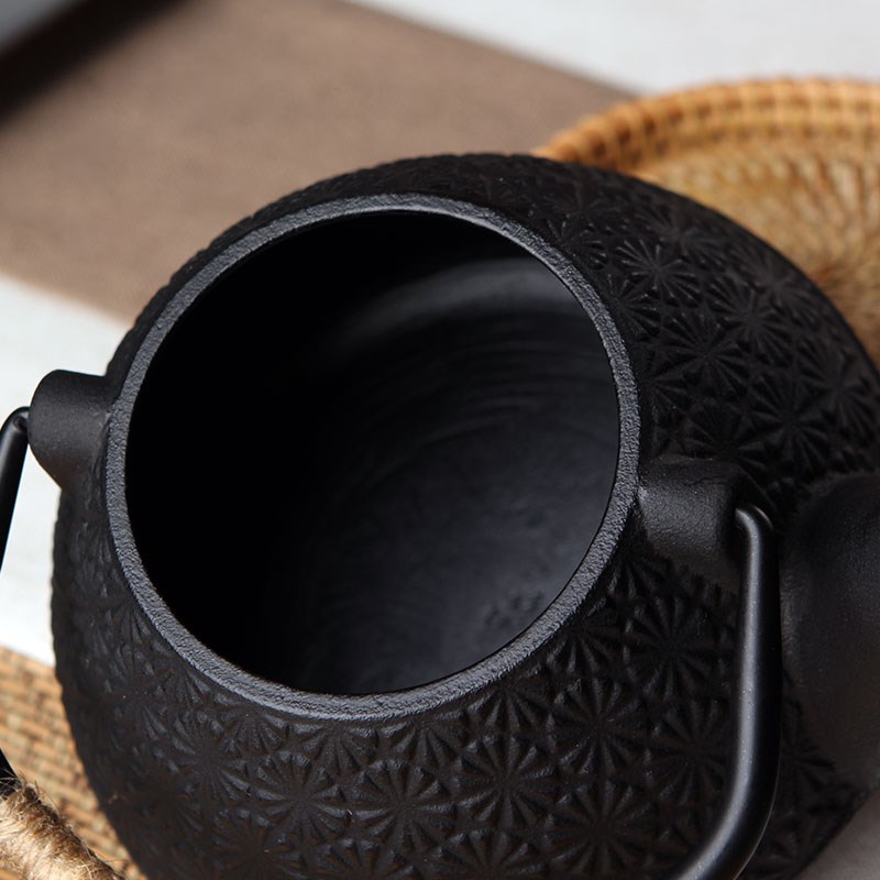 JKV电陶炉煮茶器铁壶铸铁烧水煮茶泡茶壶煮茶烧水壶泡茶专用围炉