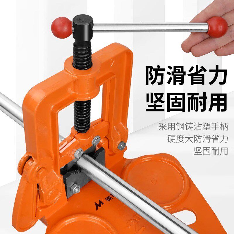 重型龙门钳工作台三脚架配件管子压力钳台虎钳台钳夹固定割丝钳具