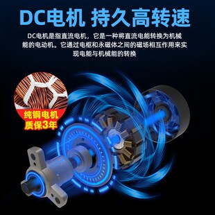 永磁变频DC鱼塘增氧机环保节能水产养殖设备大功率深水绞轮涌浪机