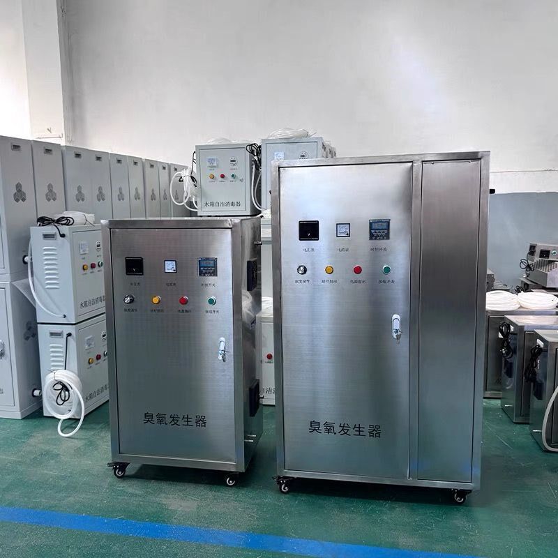 臭氧发生器消毒灭菌工业级高浓度泳池水产养殖桶装自来水厂活氧机