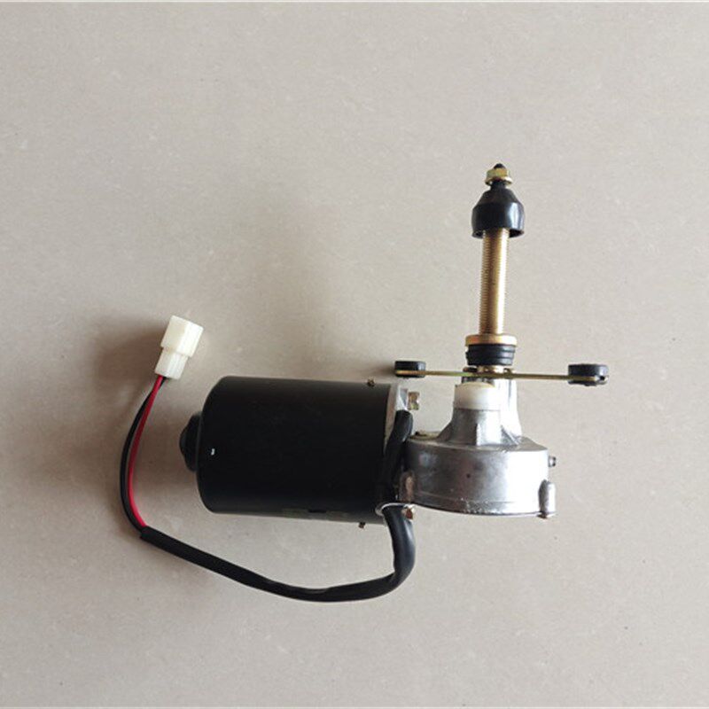 12V24V雨刷电机加长轴前挡风玻璃刮水器农用车小铲车电动车包邮