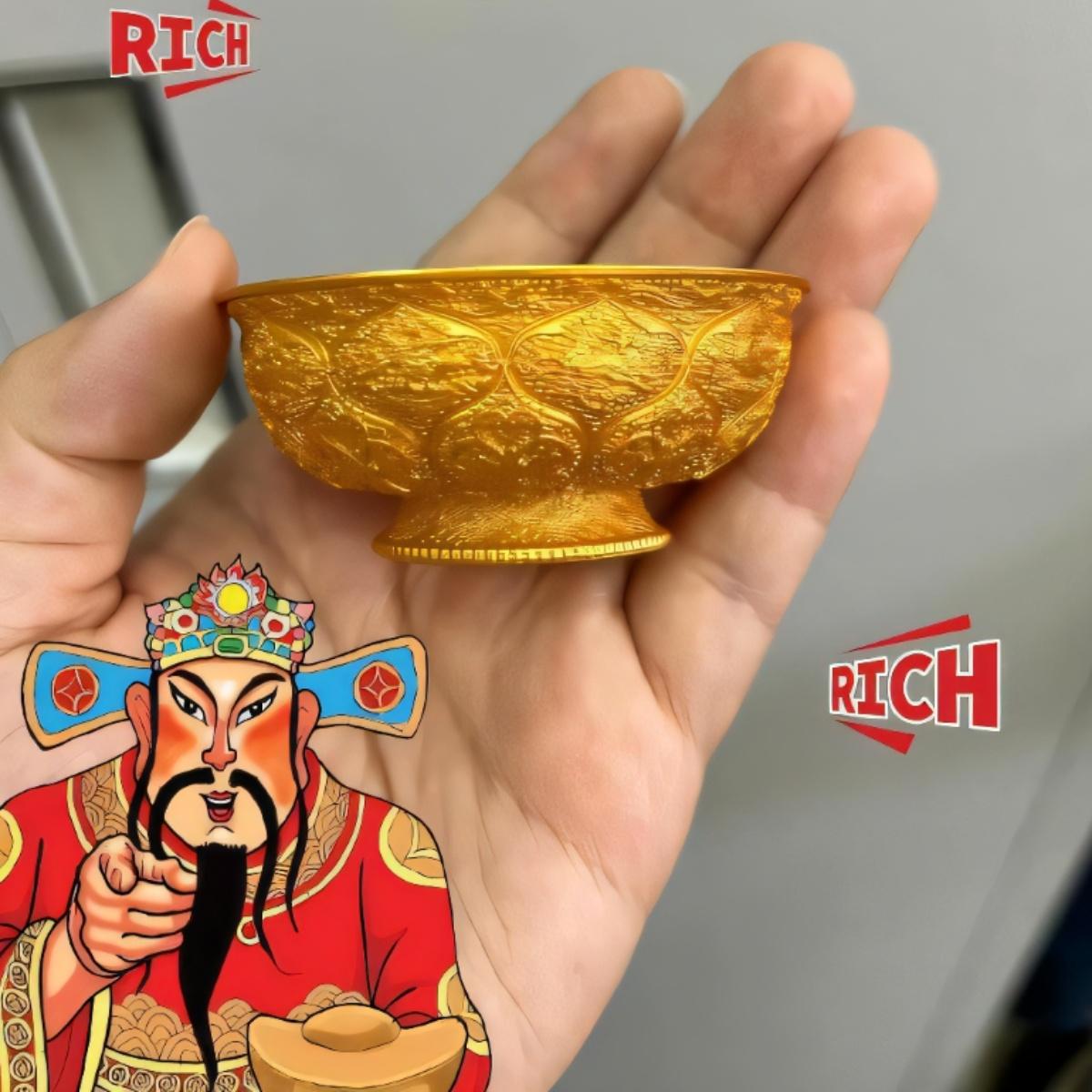 陕西博物馆浓重感金饭碗冰箱贴