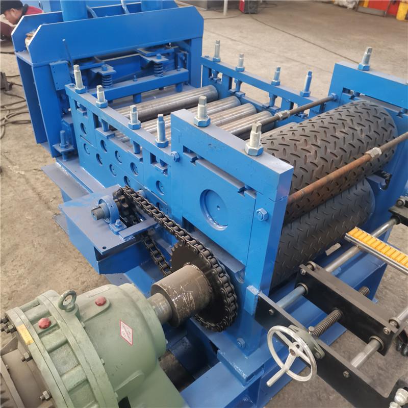 全自动校平压花一体机设备镀锌板印花机金属板材辊花机现货供应