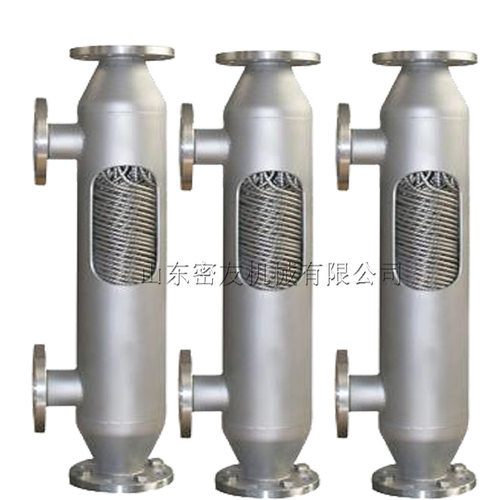 蒸汽螺旋螺纹管换热器厂家 化工用水冷冷凝器 不锈钢蒸汽热交换器