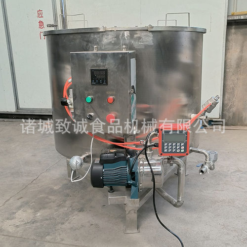 致诚小型搅拌罐 果汁定量罐装配套设备 输出量可设定输出罐