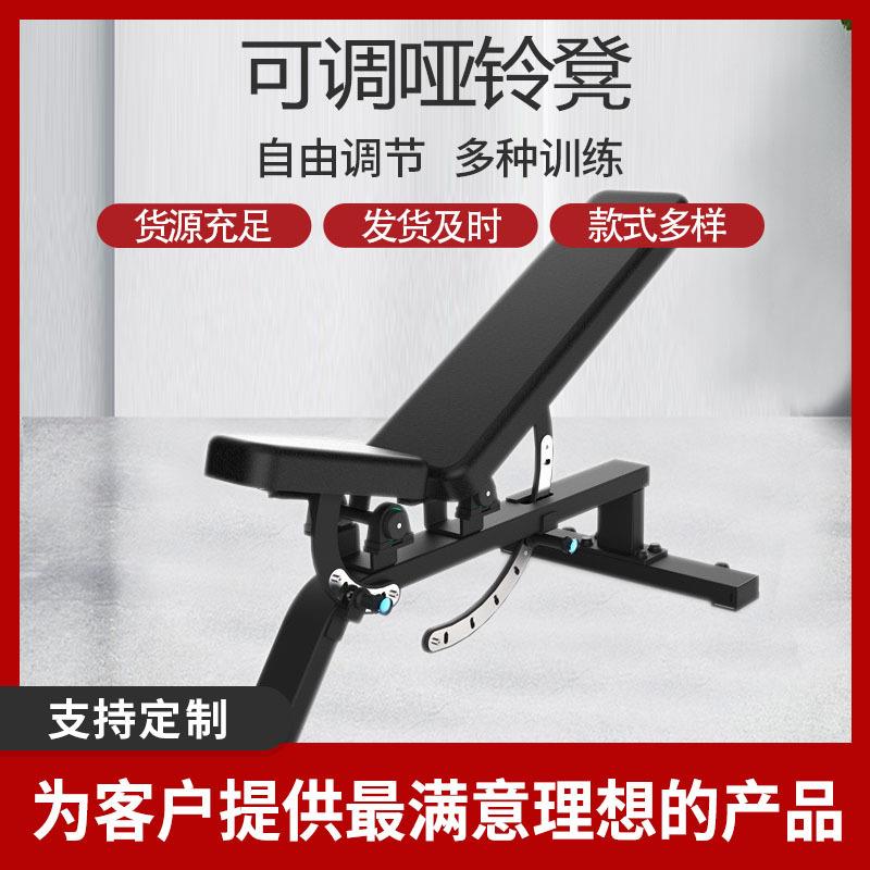 商用健身器材罗马凳腹肌板牧师凳罗马椅推肩凳高位下拉可调哑铃凳