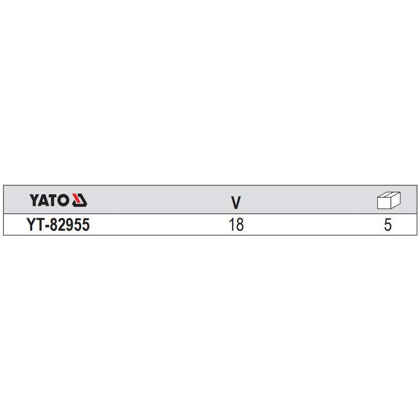 易尔拓 YATO 18V无绳无刷锂电拉铆枪带1个电池包2.4-5mm YT-82955
