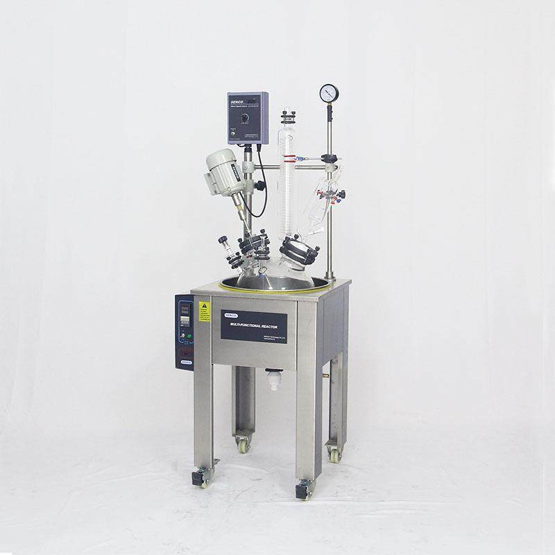 玻璃反应釜50L多功能玻璃反应釜浴锅加热小试实验室反应釜,工业油品/胶粘/化学/实验室用品,其他实验室设备,淘宝优惠券,粉丝福利购,淘宝优惠卷