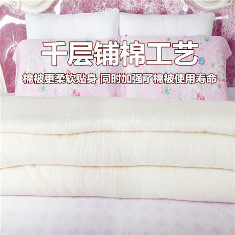 棉被棉花被子被芯棉絮床垫被褥子铺垫底学生N宿舍单人加厚春秋冬