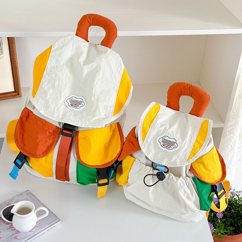 亲子包幼儿园书包出游轻便防水户外儿童小学生双肩包女孩旅行背包