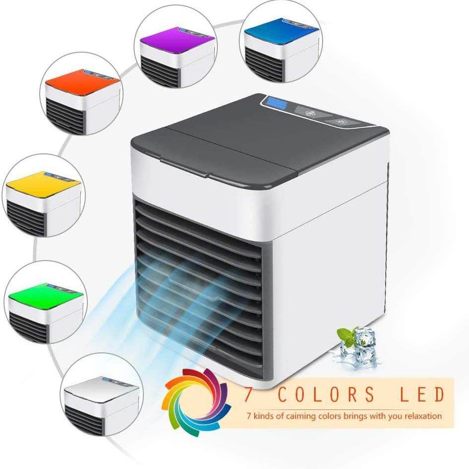 二代新款家用冷风机USB迷你小风扇办公室宿舍可移动便携式空调