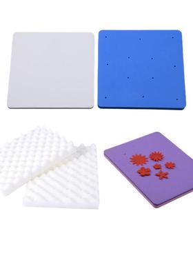 2pc波浪海绵垫5孔12孔垫烘焙翻糖蛋糕工具糖花晾干定型泡沫垫现货