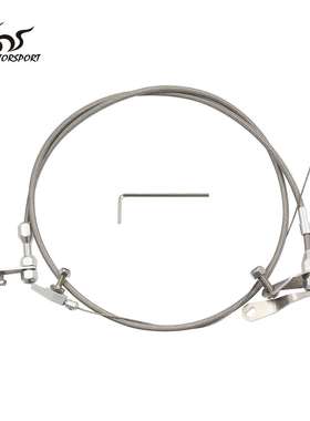 适用福特C6TransC-6的不锈钢编织降档拉索变速器止动装置