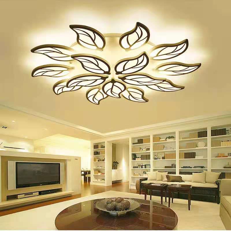 客厅灯创意亚克力简约led吸顶灯现代LED卧室大气遥控灯具灯饰