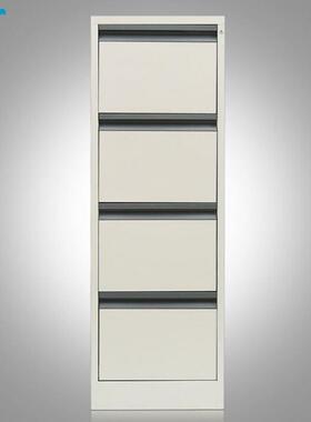 BWY-20024四斗卡箱A挂捞柜立式资料档屉案柜件铁皮抽式文柜大四屉