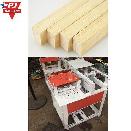 边家厂用齐头修锯 细木工芯条具修整去锯 PJ40木材板条边设备