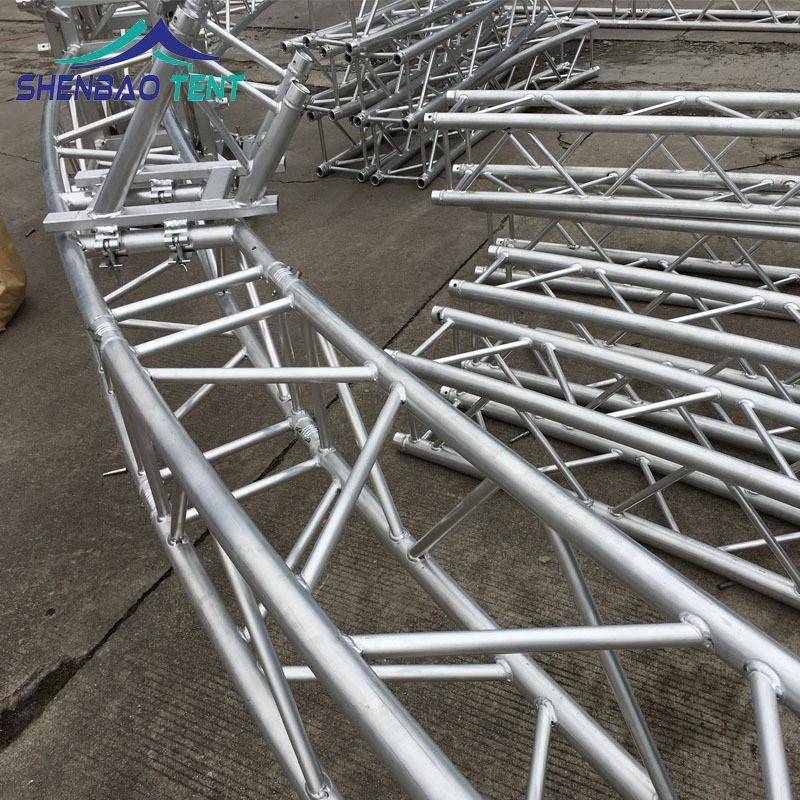 400x40mm插销接口户外0光400x400mtrss架 展览演出活动truss灯灯u
