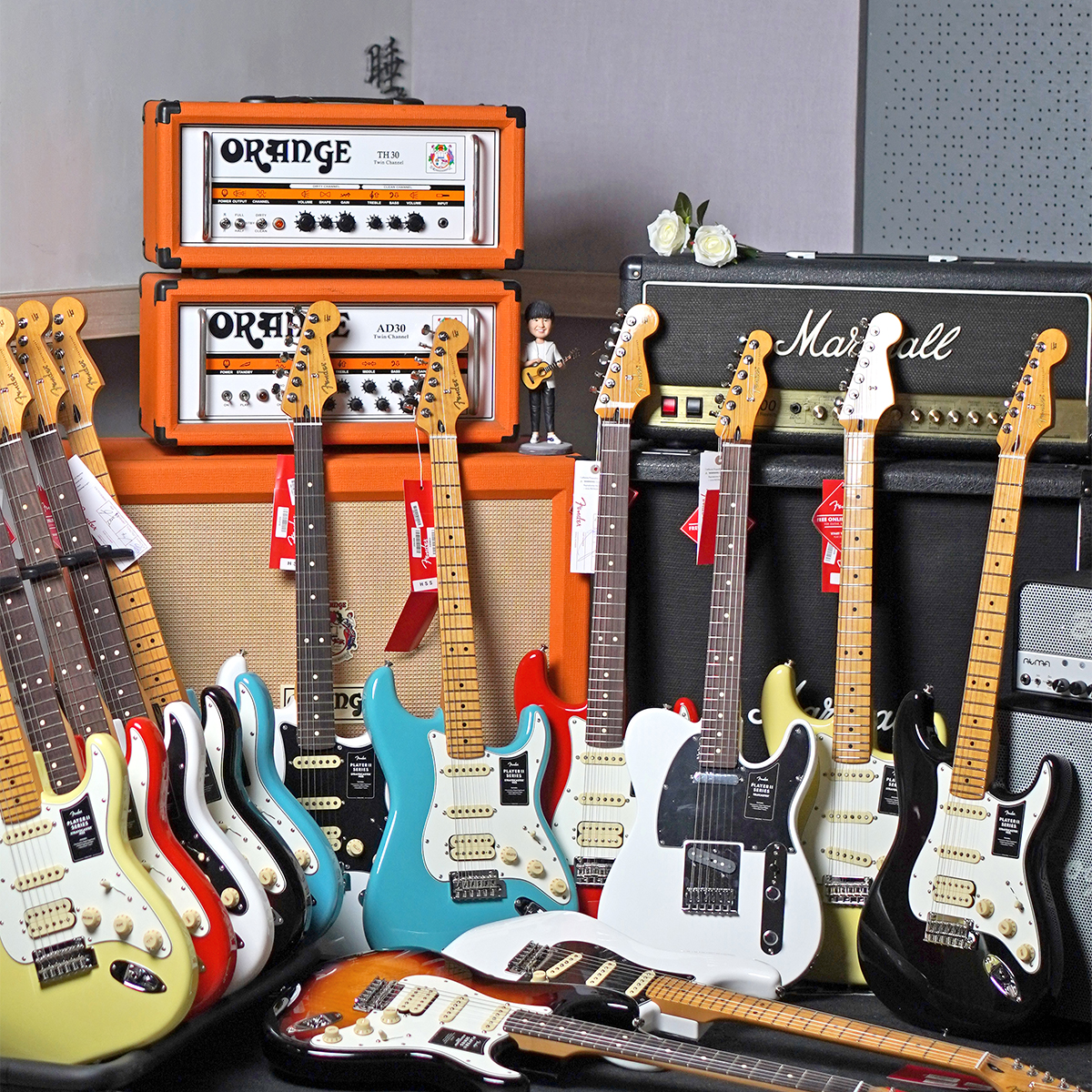 FenderPlayerII玩家二代墨产