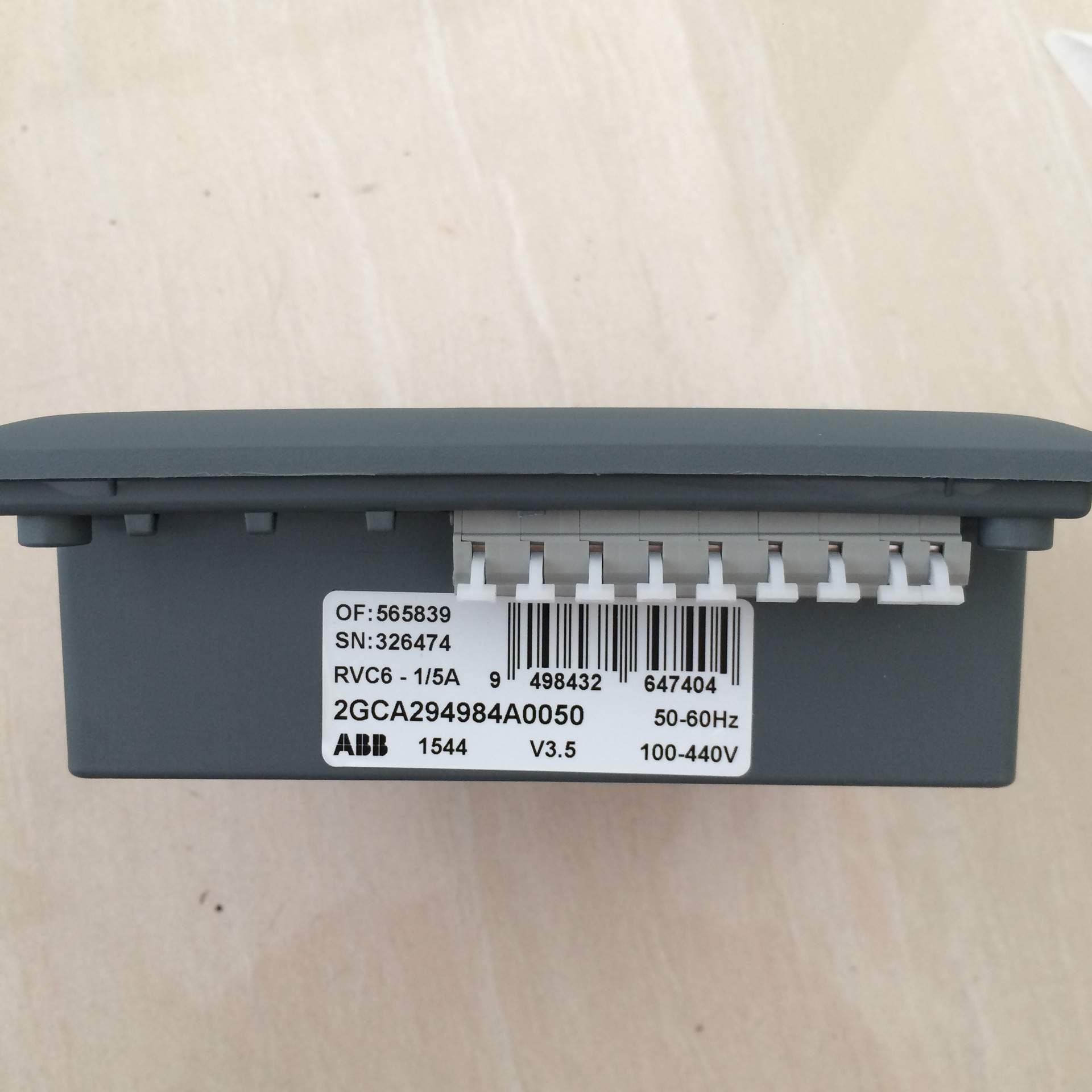 ABB 电容器 CLMD63/65KVAR 480V 50Hz;10061129