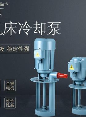万民三相电泵冷却泵循环机床泵豪贝水泵数控泵AB-25DB-12铣床泵