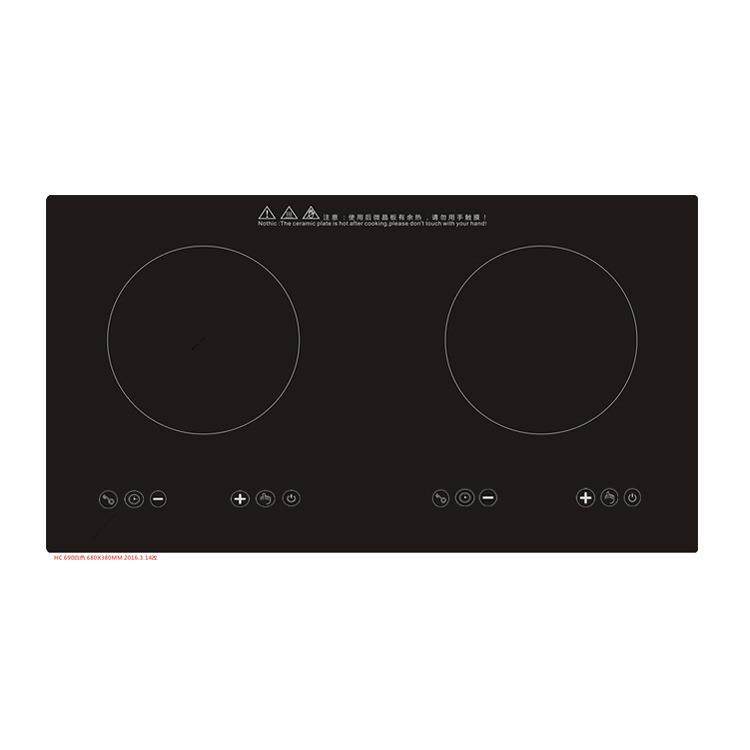 双头电陶炉嵌入式三头四头电磁电陶炉商用组合灶具英文110V