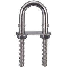 不锈钢316带耳朵U型栓U形卡子U型螺丝U型管卡管夹固定卡扣,工业油品/胶粘/化学/实验室用品,其他实验室设备,淘宝优惠券,粉丝福利购,淘宝优惠卷