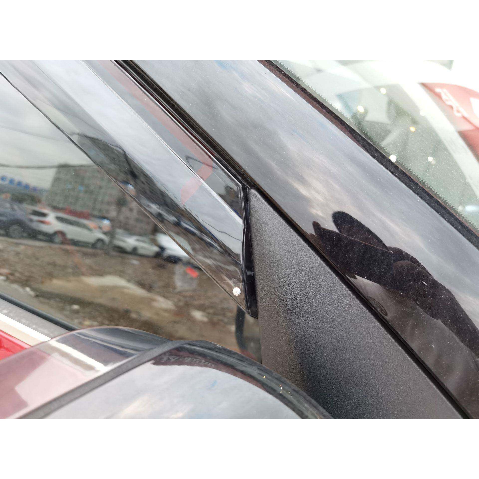 适用于20起亚KX3KIA黑武士晴雨挡雨眉装饰改装遮雨档