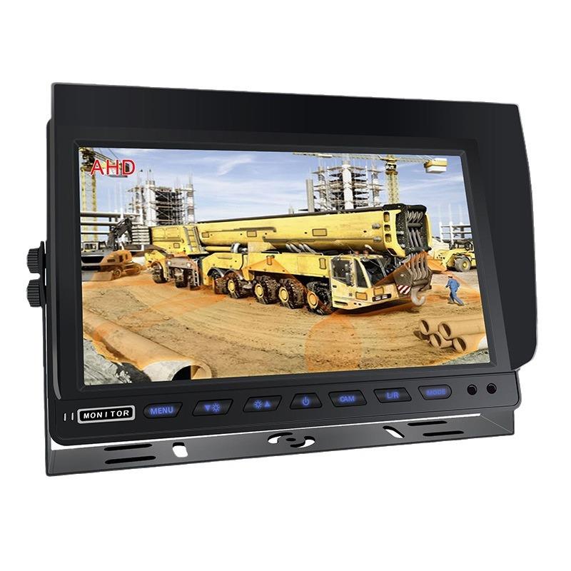 10.1寸三路AHD高清车载显示器LCD显示屏监控大巴倒车后视