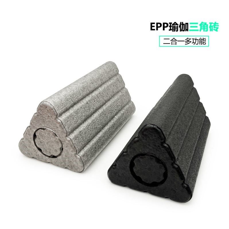 瑜伽三角砖泡沫轴脚踝肌肉放松狼牙棒专业瘦腿二合一肩颈按摩滚轴,运动/瑜伽/健身/球迷用品,瑜伽砖,淘宝优惠券,粉丝福利购,淘宝优惠卷