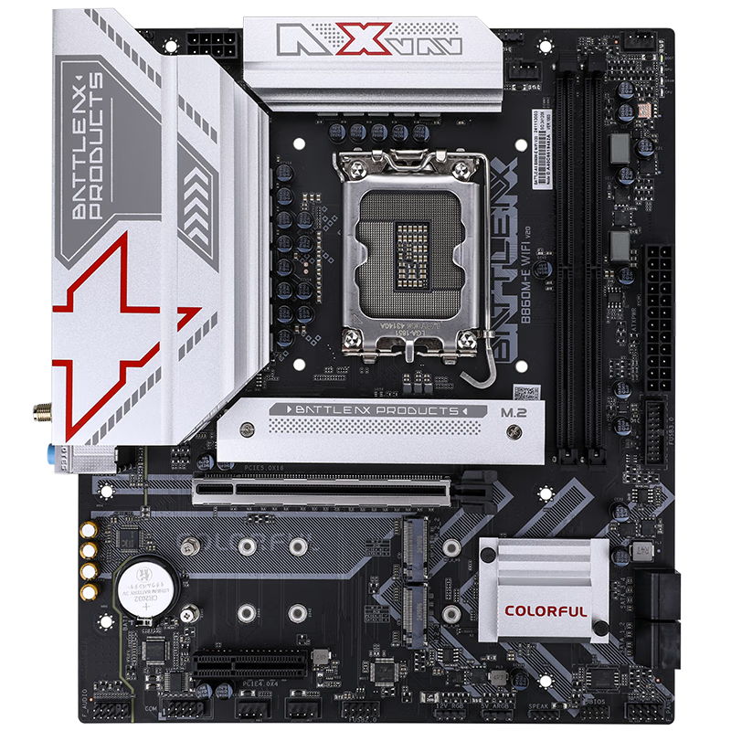 七彩虹（Colorful）BATTLE-AX B860M-E WIFI V20 DDR5主板