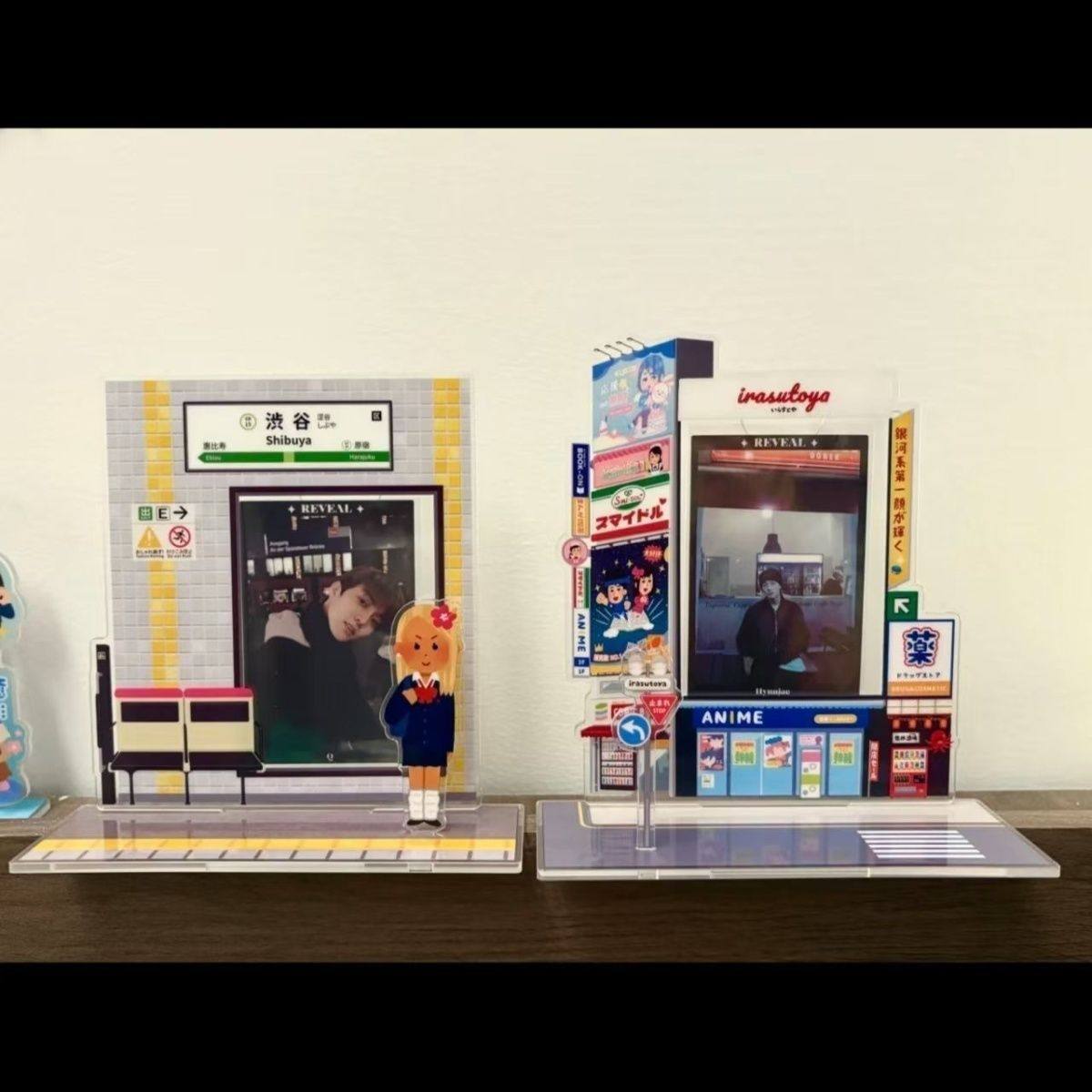 恋与深空周边插画小人系列插卡亚克力立牌三寸小卡框桌面摆件收纳,模玩/动漫/周边/娃圈三坑/桌游,谷美,淘宝优惠券,粉丝福利购,淘宝优惠卷