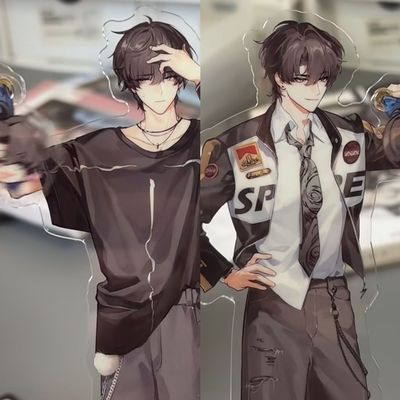 伪装学渣周边摇摇立牌