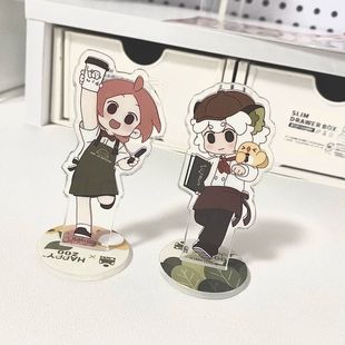 高颜值新款罗小黑战记自制罗小白亚克力MINI粒牌桌面摆件物料装饰