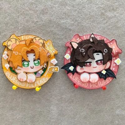 光与夜之恋不织布挂饰Q版可爱