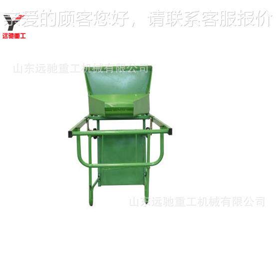场粮食收谷机手食推式YC-SG20家用玉米小麦粮袋装机晒 装袋机