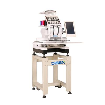 小型单头全自动电脑绣花机厂家 Single Head Embroidery Machine