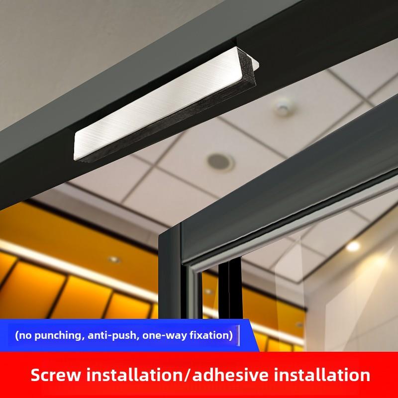 门挡单向限位器，带缓冲门挡防撞外开门铝合金门挡固定器