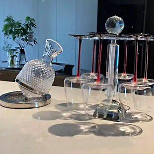 红酒醒酒器酒杯套装 家用高颜值小高脚杯 高档正品 勃更第红酒杯套装