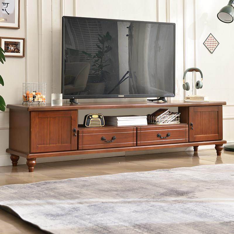 实木电视柜茶几组合客厅现代简约卧室地柜家用小户型经济型电视柜,住宅家具,电视柜,淘宝优惠券,粉丝福利购,淘宝优惠卷