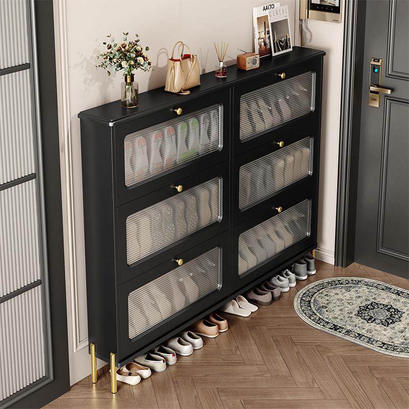 法式覆古风超薄翻斗鞋柜家用门口室内新款2025爆款玄关柜一体鞋架,住宅家具,鞋柜,淘宝优惠券,粉丝福利购,淘宝优惠卷