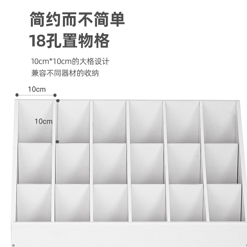 影棚多格收纳柜摄影器材背景布收纳箱 三脚架灯架背景纸收纳柜