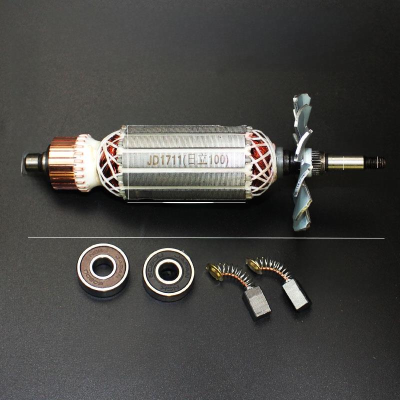 配日立G10SF3角磨机转子日立F3转子日立100转子东成FF04-100A配件