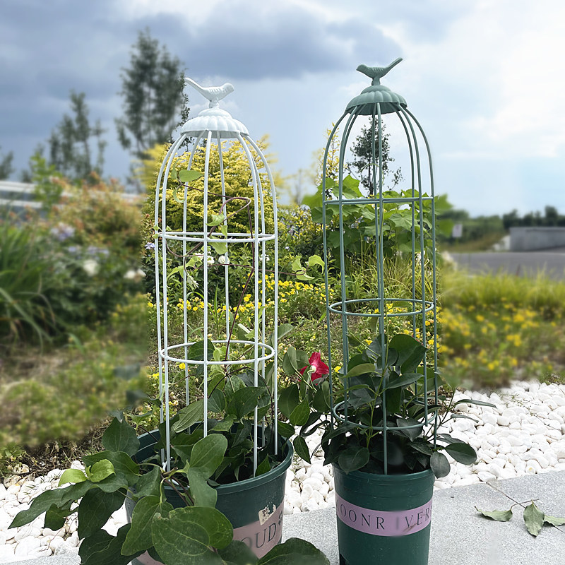 铁园艺山乌龟月季蓝雪花铁线莲花架爬藤架子植物攀爬固定造型支架
