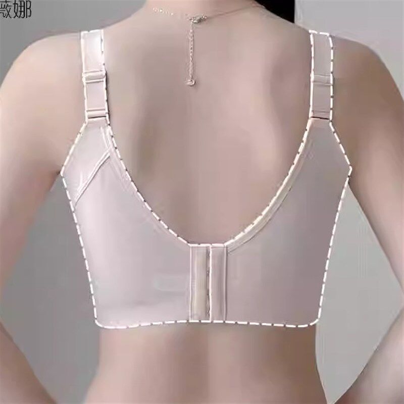 丝调整型内衣女小胸平胸罩上托防下垂聚拢侧收副乳无钢圈文胸